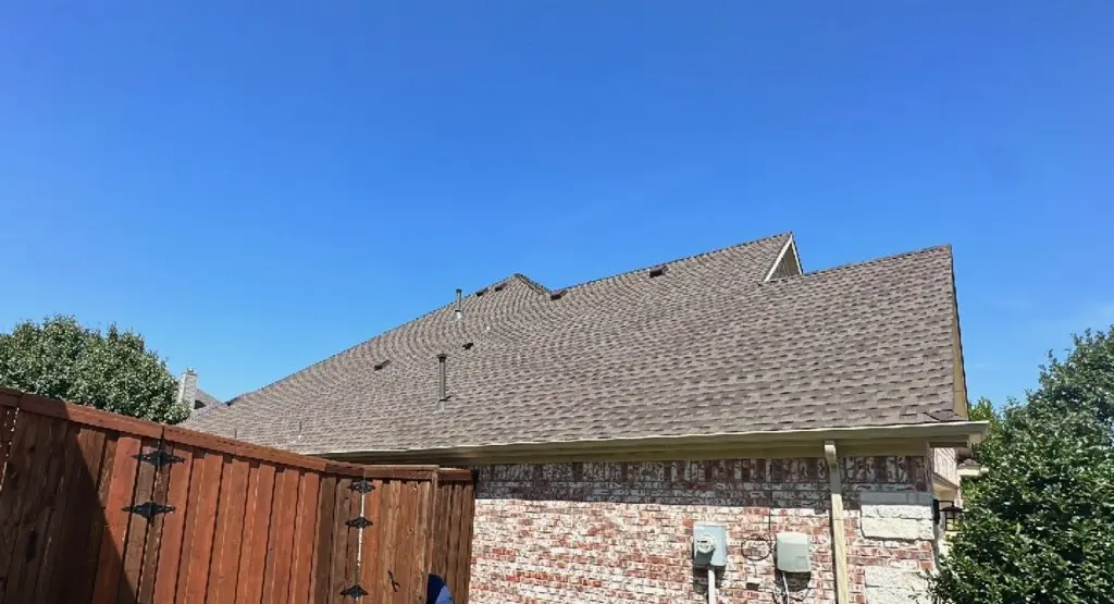 Completed roof replacement project in Mount Horeb
